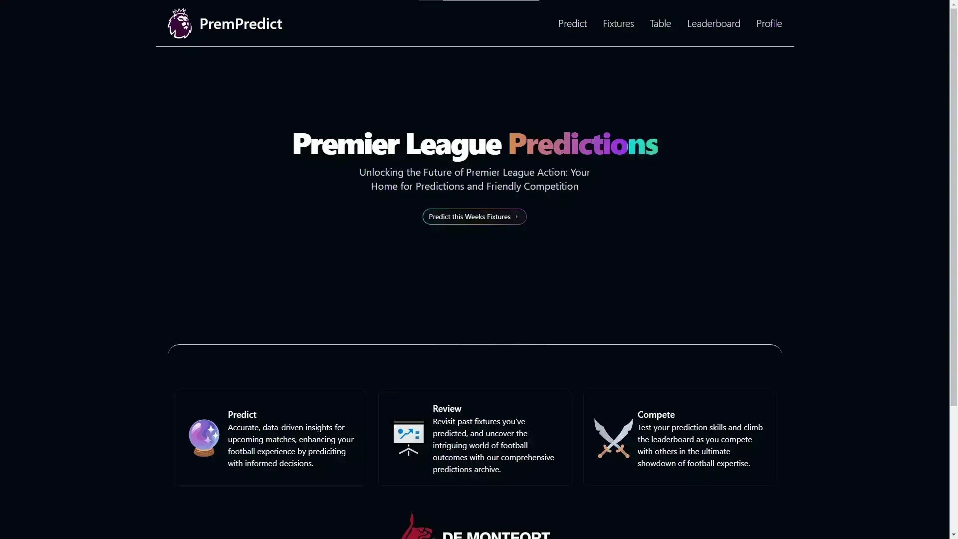 PremPredict